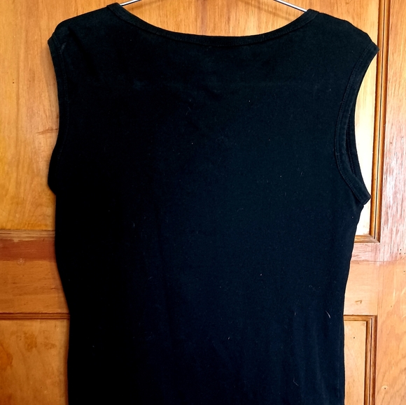 Black Star Designed Tank Top - Picture 3 of 3